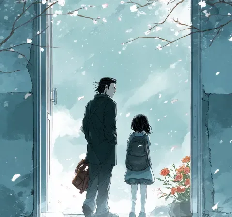 漫蛙漫画悬疑题材作品《雨夜值班表》封面